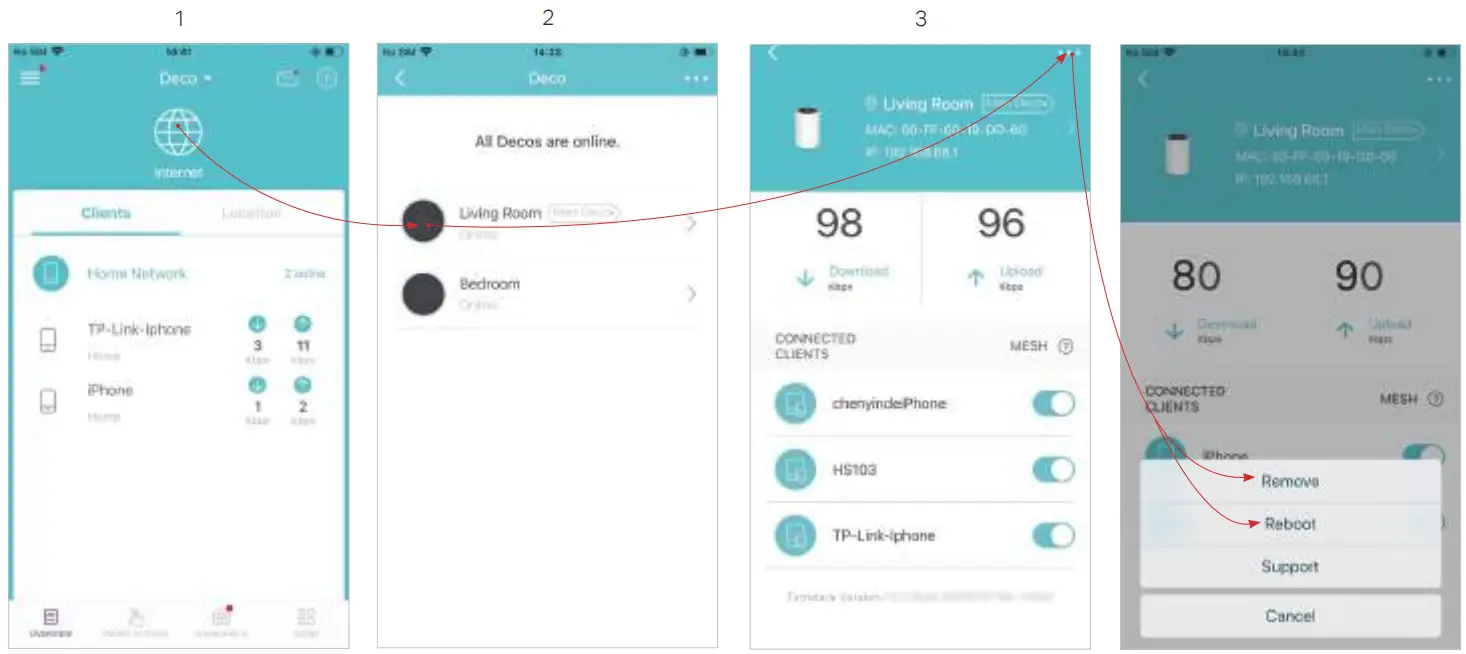 tp link B0BVSWT75T AXE5400 Tri Band Mesh Wi Fi 6E System - FIGURE 8