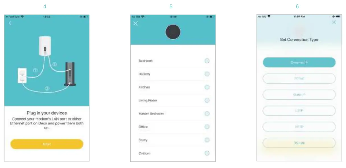 tp link B0BVSWT75T AXE5400 Tri Band Mesh Wi Fi 6E System - Set Up 2