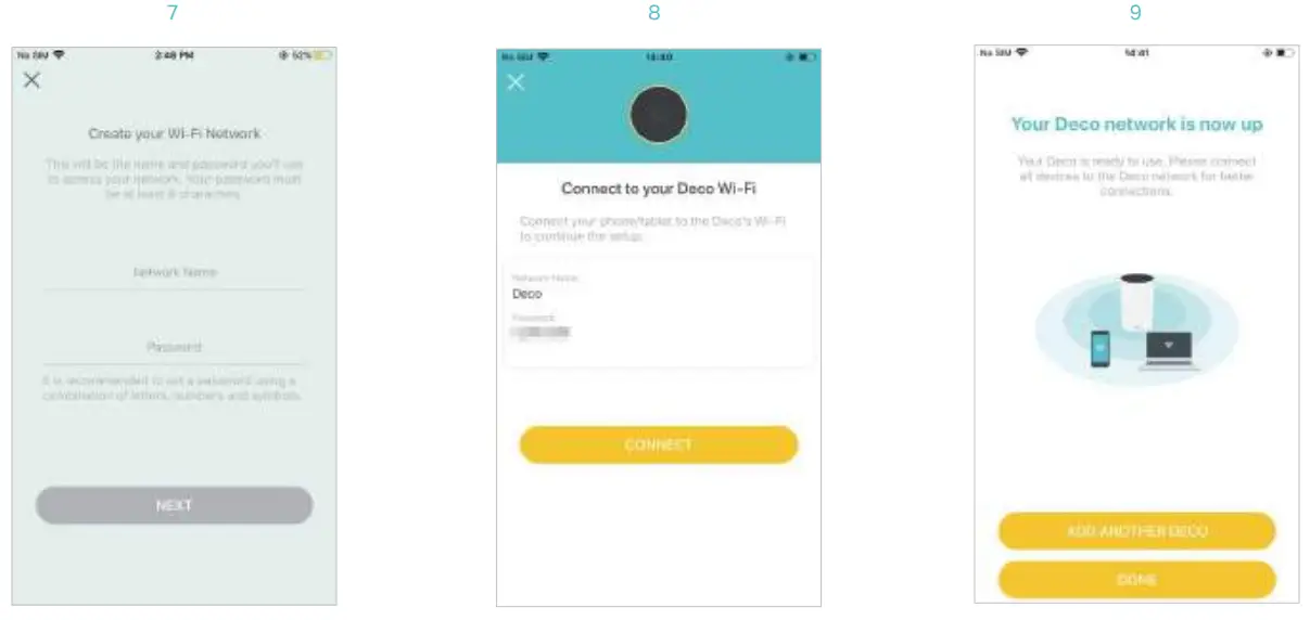 tp link B0BVSWT75T AXE5400 Tri Band Mesh Wi Fi 6E System - Set Up 3