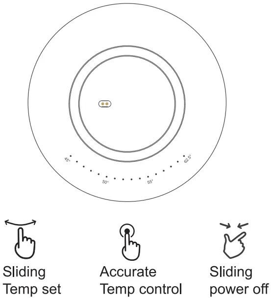 muggo Smart Temperature Coffee Mug - Feature