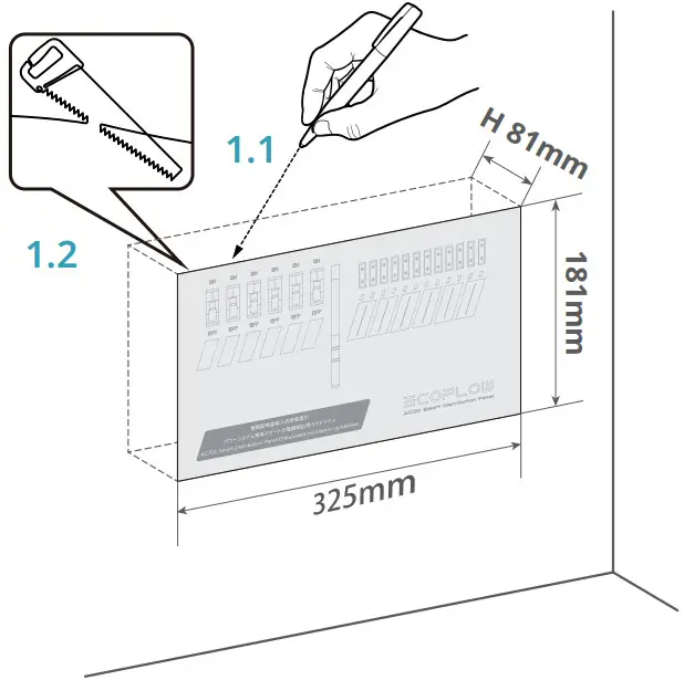 ECOFLOW EFM100 LD AC or DC Smart Distribution Panel - fig 3