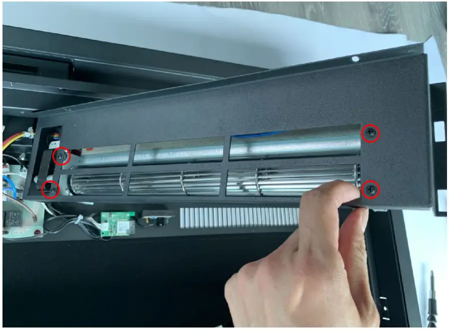 Remii Classic Slim Electric Fireplace - new heater