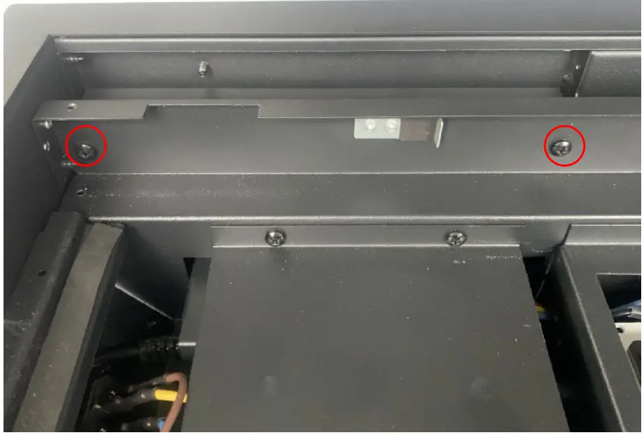 Remii Classic Slim Electric Fireplace - touch panel assembly