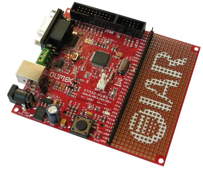 OLIMEX STM32-P103 Development Board