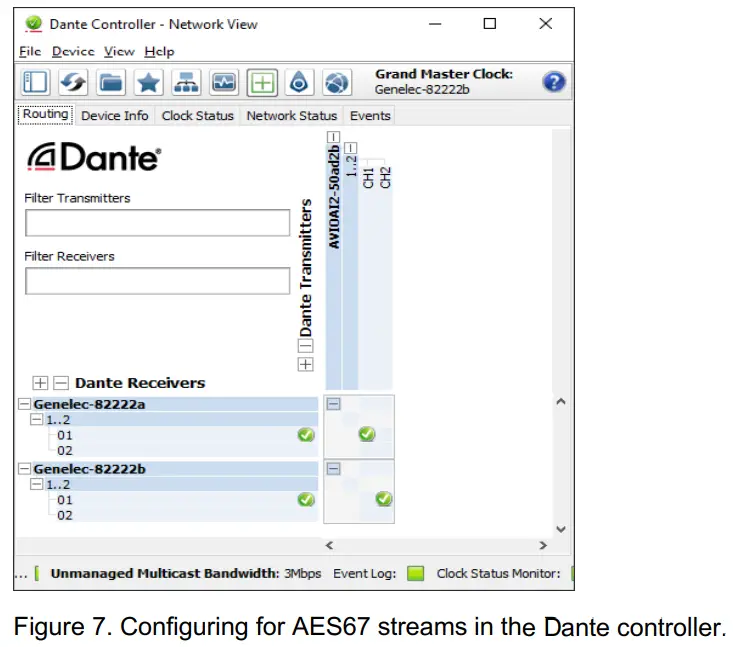 GENELEC 4430A Smart IP Active 2-Way Monitor - Dante controller