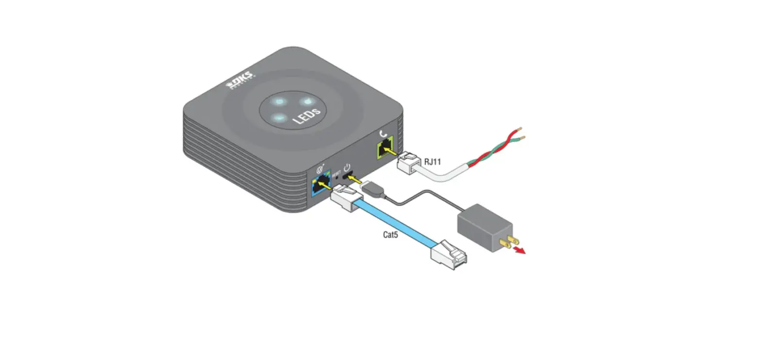 Doorking 1815-578 Voip Adapter Elite Gates Installation Guide