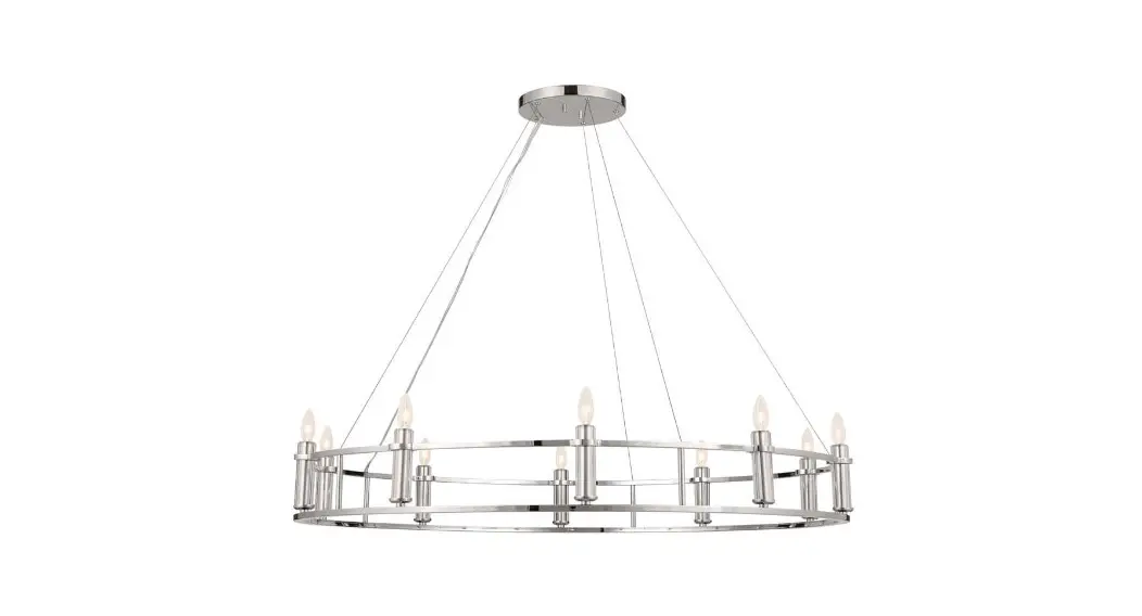 Kichler 52491pn Rosalind 10-light Traditional Candlestick Dining Room Chandelier Instruction Manual