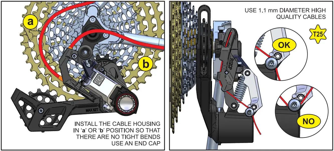 Ingrid Bike RD1 Road Rear Derailleur Instruction Manual - Derailleur Installation