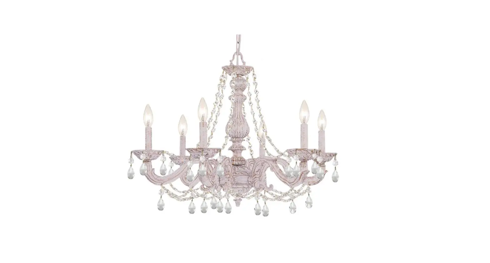 Crystorama 5026-aw-cl-mwp Six Light Chandelier Paris Market Instruction Manual Crystorama 5026-aw-cl-mwp Six Light Chandelier Paris Market Instruction Manual