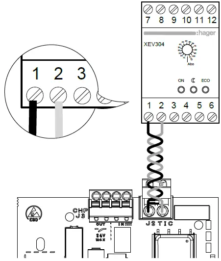 hager -XEVA205 -Ladestation -Witty -Start - 16