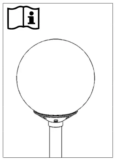 NORTHCLIFFE Sphere LED G933 Pole Mounted LED Park Luminaire