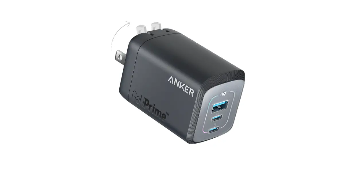 Anker A2343 Prime 100w Gan Wall Charger User Manual
