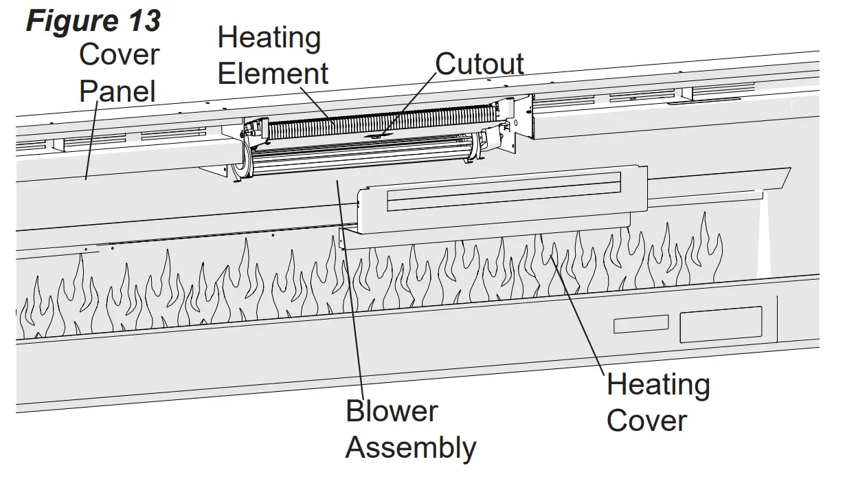 Dimplex BLF7451 Prism Electric Fireplace - Blower