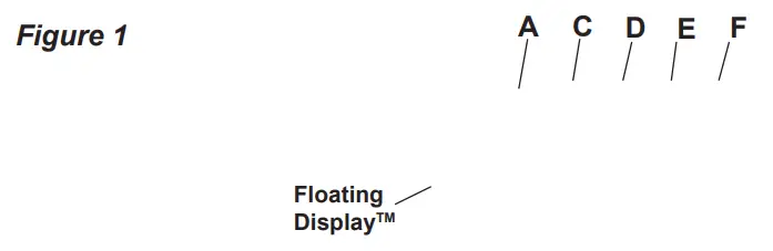 Dimplex BLF7451 Prism Electric Fireplace - Floating