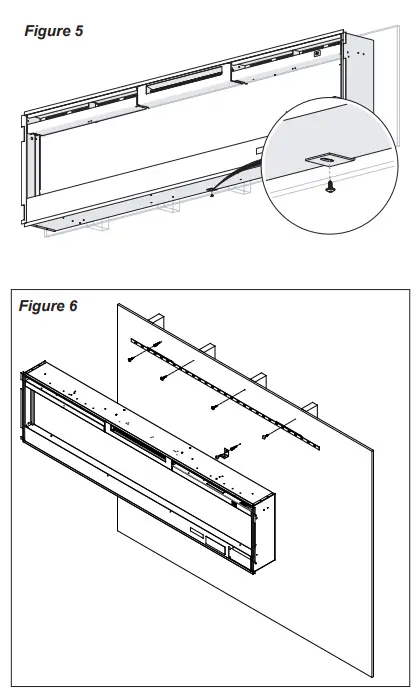 Dimplex BLF7451 Prism Electric Fireplace - reassemble