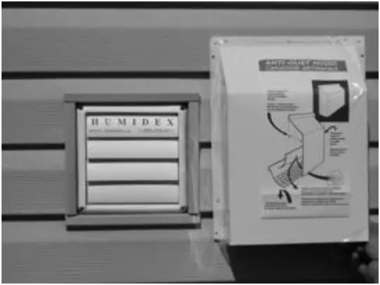 HUMIDEX UNS 103 UNS and HDS - Fasten Unit 5
