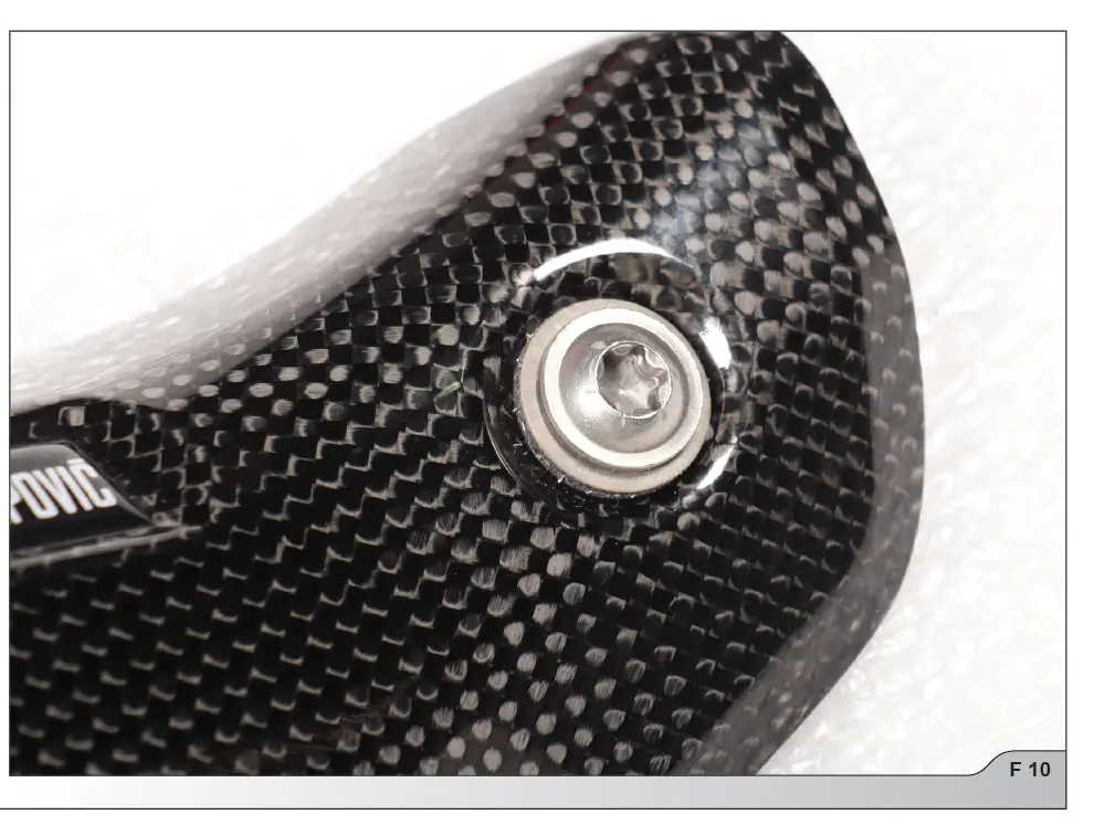 AKRAPOVIC ADV350 Optional Heat Shield 15