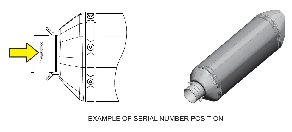 AKRAPOVIC ADV350 Optional Heat Shield 2