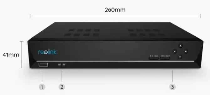 reolink RLK8 800B4 4K Ultra HD Security System with Smart Detection - fig 1