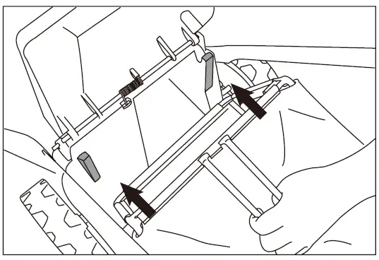 XSS40H Sovereign 40cm Petrol Hand Push Lawnmower 11
