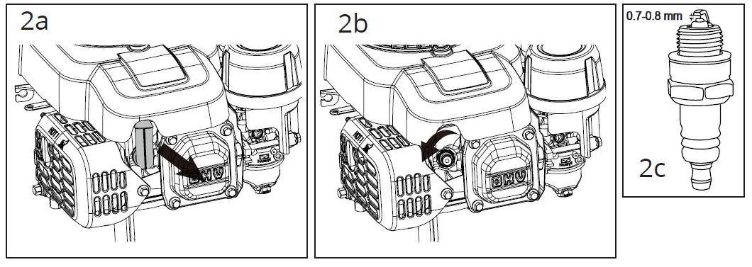 XSS40H Sovereign 40cm Petrol Hand Push Lawnmower 13