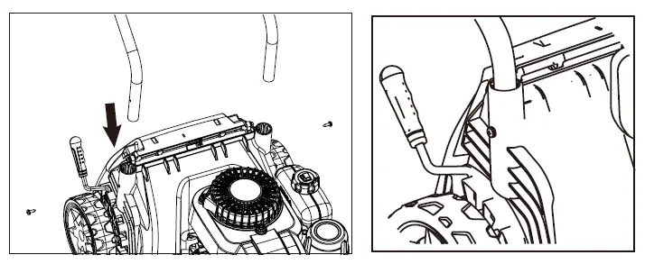 XSS40H Sovereign 40cm Petrol Hand Push Lawnmower 2