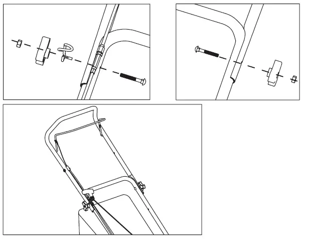 XSS40H Sovereign 40cm Petrol Hand Push Lawnmower 3