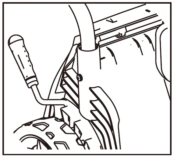 XSS40H Sovereign 40cm Petrol Hand Push Lawnmower 7