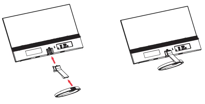 acer RL242Y LCD Monitor - Base