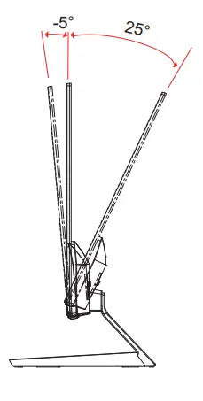 acer RL242Y LCD Monitor - Screen