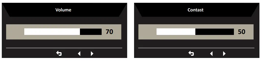 acer RL242Y LCD Monitor - Volume or Contast
