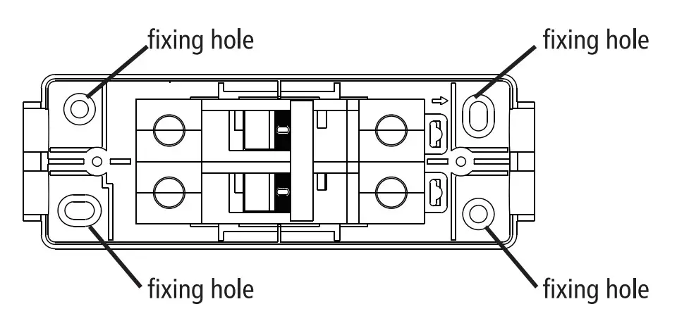 BG ELECTRICAL CUEMS1-01 Main Switch Enclosure