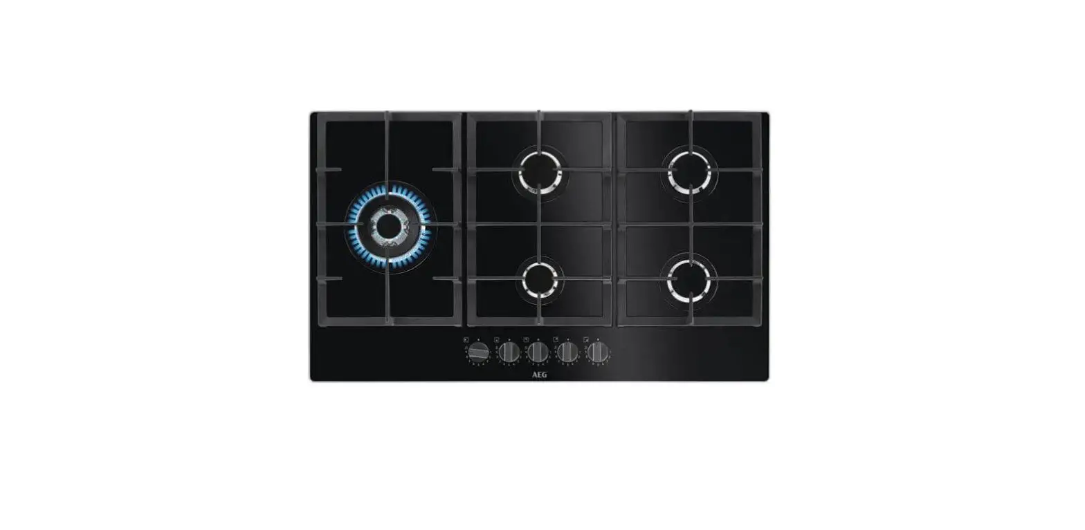 Aeg Hkb95820nb 4 Burners Gas Hob User Manual