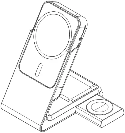 ALOGIC Matrix 3 in 1 Universal Magnetic Charging Dock A1
