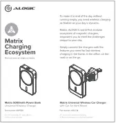 ALOGIC Matrix 3 in 1 Universal Magnetic Charging Dock B7