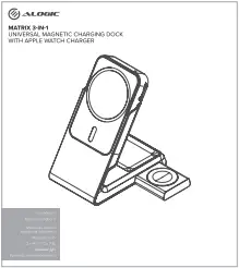 ALOGIC Matrix 3 in 1 Universal Magnetic Charging Dock B8