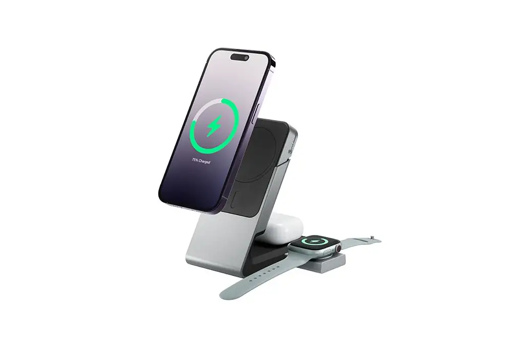 Alogic Matrix 3 In 1 Universal Magnetic Charging Dock With Apple Watch Charger User Manual