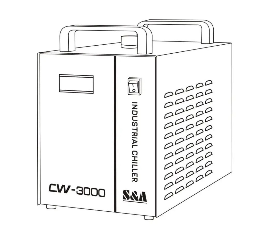 S A CW-3000 Industrial Chiller