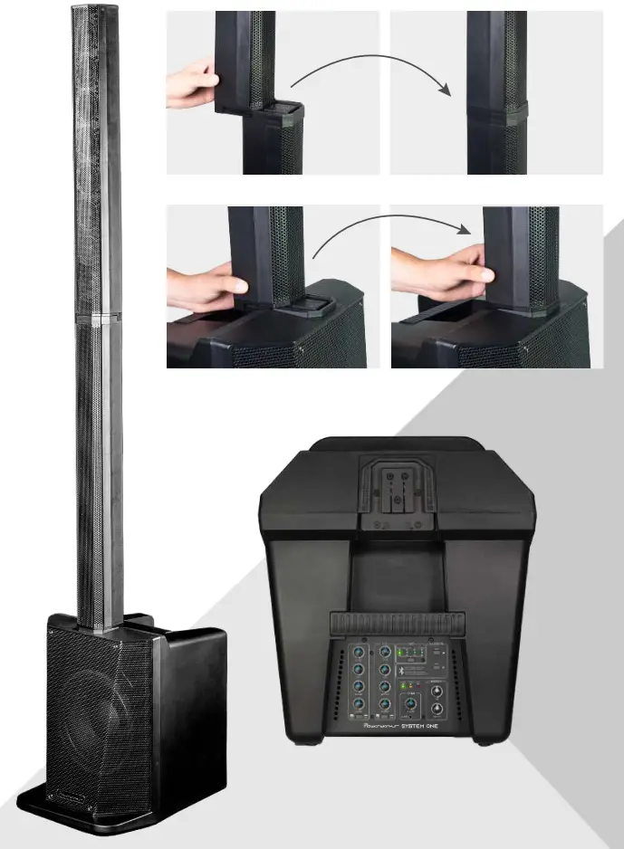 Clip into place quickly and easily