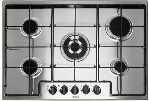 ZANUSSI ZGNN752X, ZGNN755X Gas Hob 1