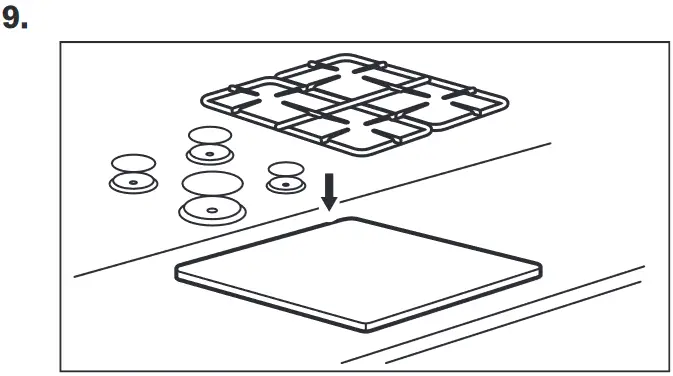 ZANUSSI ZGNN752X, ZGNN755X Gas Hob - fig 11