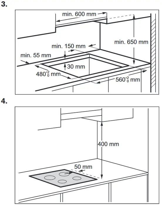 ZANUSSI ZGNN752X, ZGNN755X Gas Hob - fig 8