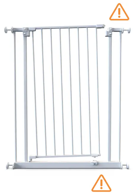 Perma 2777 Extra Tall Easy Fit Baby Gate - Placement