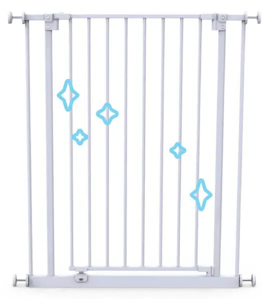 Perma 2777 Extra Tall Easy Fit Baby Gate - Sdcan