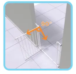 Perma 2777 Extra Tall Easy Fit Baby Gate - icon 5