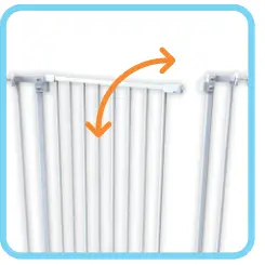 Perma 2777 Extra Tall Easy Fit Baby Gate - icon 5