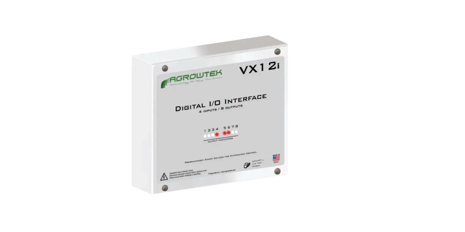 Agrowtek Vxi Digital Irrigation Valve Controller Instruction Manual Agrowtek Vxi Digital Irrigation Valve Controller Instruction Manual