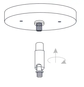 QUOIZEL QSF5632MBK Cedar Park 4 Light Matte Black Semi Flush Mount Ceiling Light - Candle Cover 1