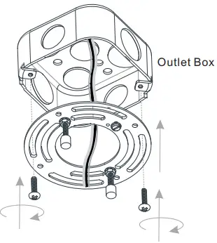 QUOIZEL QSF5632MBK Cedar Park 4 Light Matte Black Semi Flush Mount Ceiling Light - Fixture Body 1