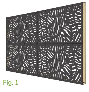 DESIGN-VU 36X72 Inch Panels Outdoor Panels - Fig 1
